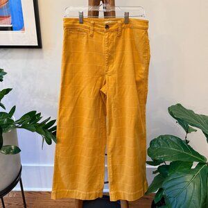 Madewell Emmett wide-leg crop pants